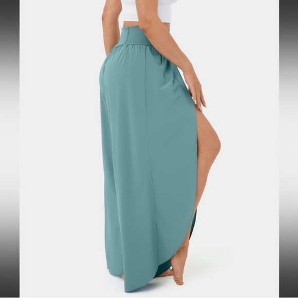 HALARA Breezeful High Waisted Palazzo Split Wide Leg Pants - Picture 3 of 6